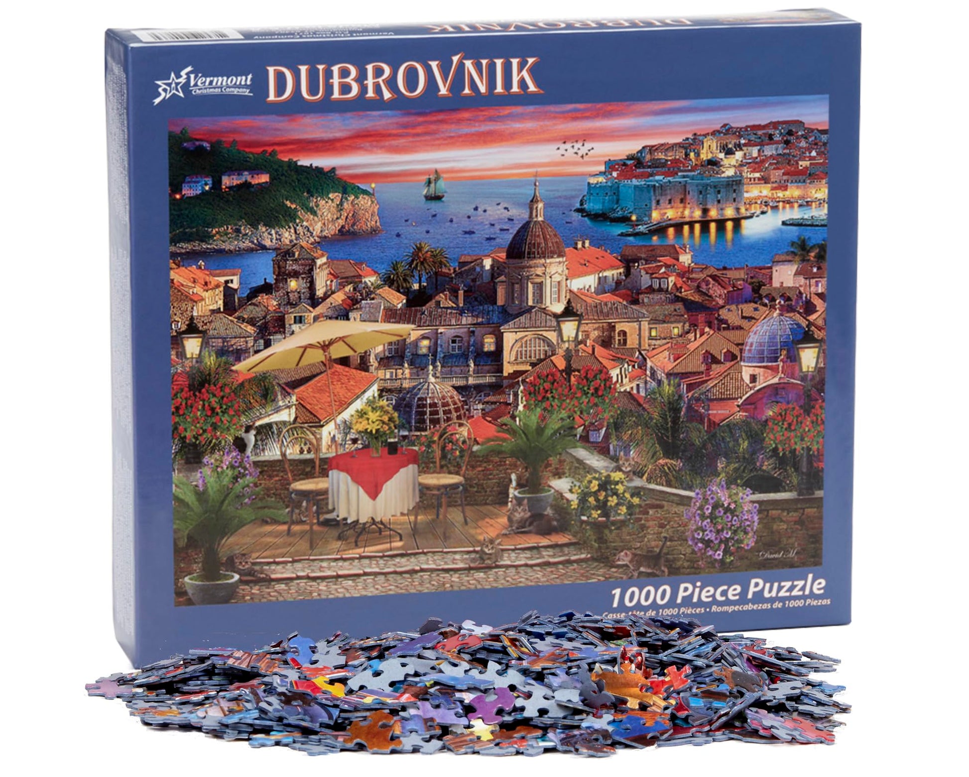 Vermont Christmas Company Dubrovnik Jigsaw Puzzle 1000 Piece