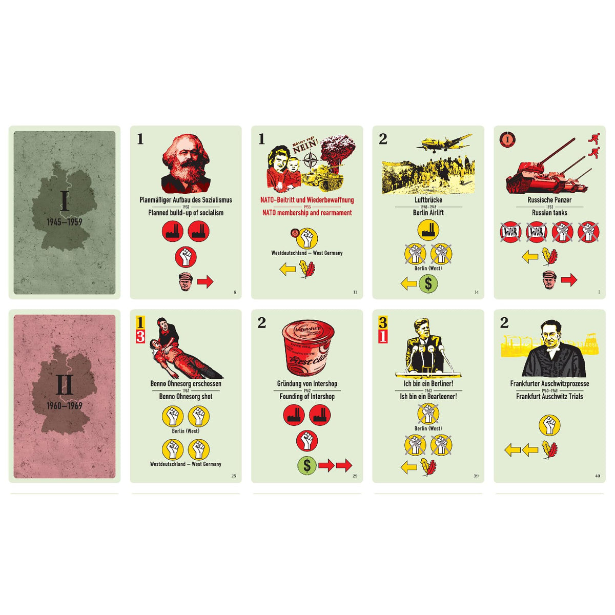 Rio Grande Games Wir Sind Das Volk - Cold War Strategy Board Game, 2-4