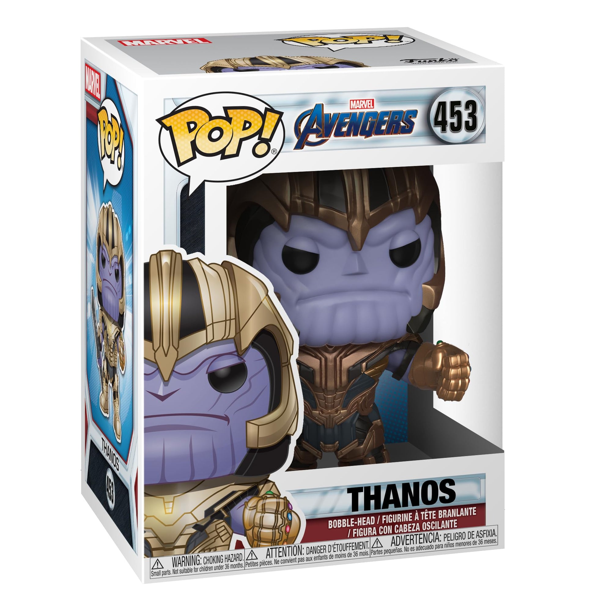 Funko POP! Marvel: Marvel Avengers Endgame - Thanos - Collectible Vinyl Figure - Gift Idea - Official Merchandise - for Kids & Adults - Movies Fans