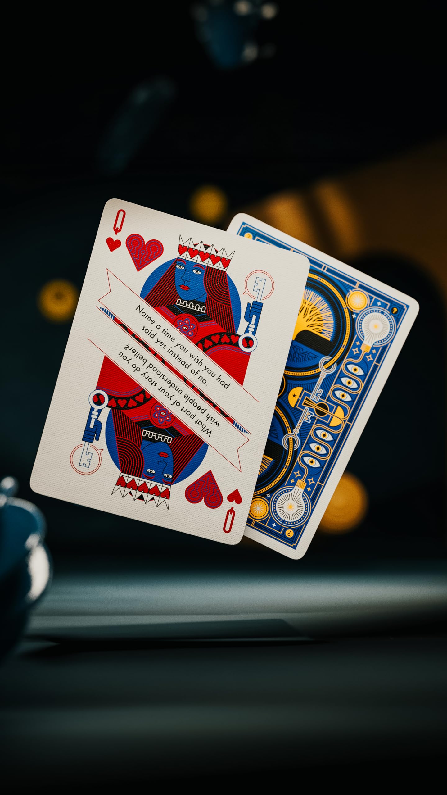 theory11 Dialogues Playing Cards - Premium Decks for Meaningful Conversations | Ice-Breakers & Deep Connection Prompts | Developed by Will Guidara