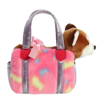 Aurora® Fashionable Fancy Pals™ Jellyroll Red Panda™ Stuffed Animal - Plush with Stylish Purse for Dress Up Fun - Perfect for Kids 3+ Years, Costumes