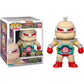 Funko Krang (EE Exc): 6in Fun ko P o p ! Retro Toys Vinyl Figurine Bundle with 1 Compatible Protector (072 - 51406 - B)