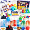 EXBEPE Science Kits for Kids 72+ Science Lab Experiments Erupting Volcano,Rainbow Rain,Artificial Snow Magic Chemistry Toy DIY Science Educational