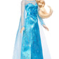 Mattel Disney Frozen Elsa Fashion Doll in Sparkling Removable Dress with Cape, Shoes and Braided Hair, Posable & Collectible, Inspired by Movie