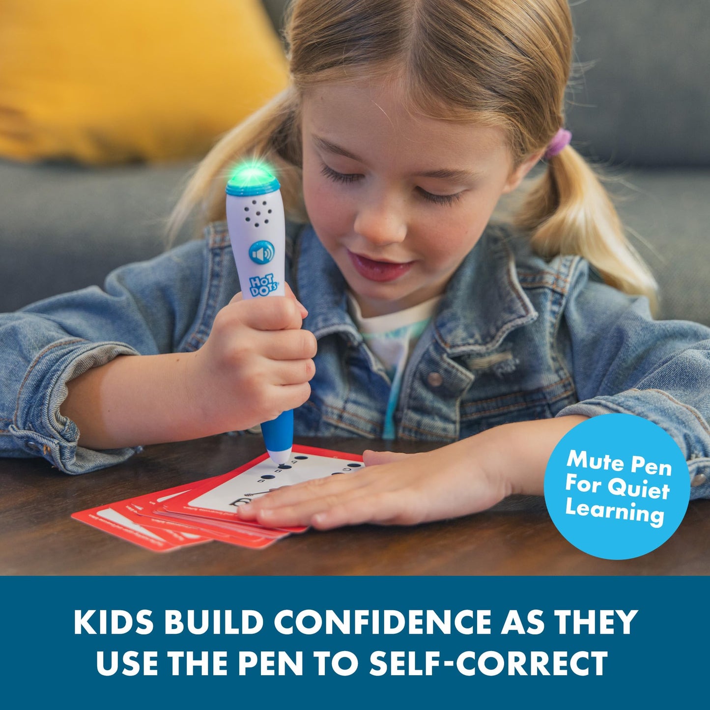 Educational Insights Hot Dots Preschool Prep Set - Toddler ABC Flash Cards with Interactive Pen, Preschool Learning Activities, Reading & Math