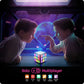Rechargeable Game Activity Cube - Toys for Boys and Girls - 9 Fun Brain & Memory Games - Birthday Gifts for Age 6, 7, 8, 9, 10, 11, 12 Year Old Kids