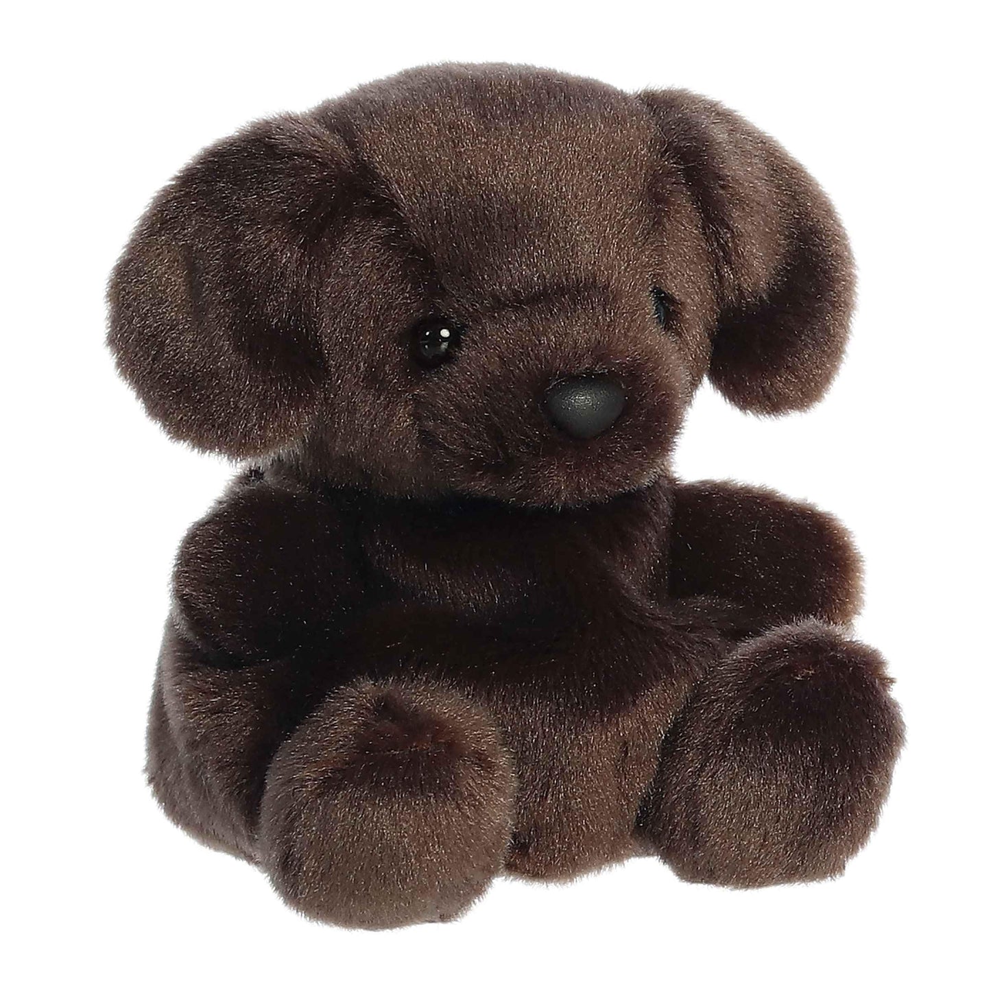 Aurora® Adorable Palm Pals™ Sienna Chocolate Lab™ Stuffed Animal - Fun Collectible Plush for Kids and Adult Collectors - Perfect for Decorating Rooms