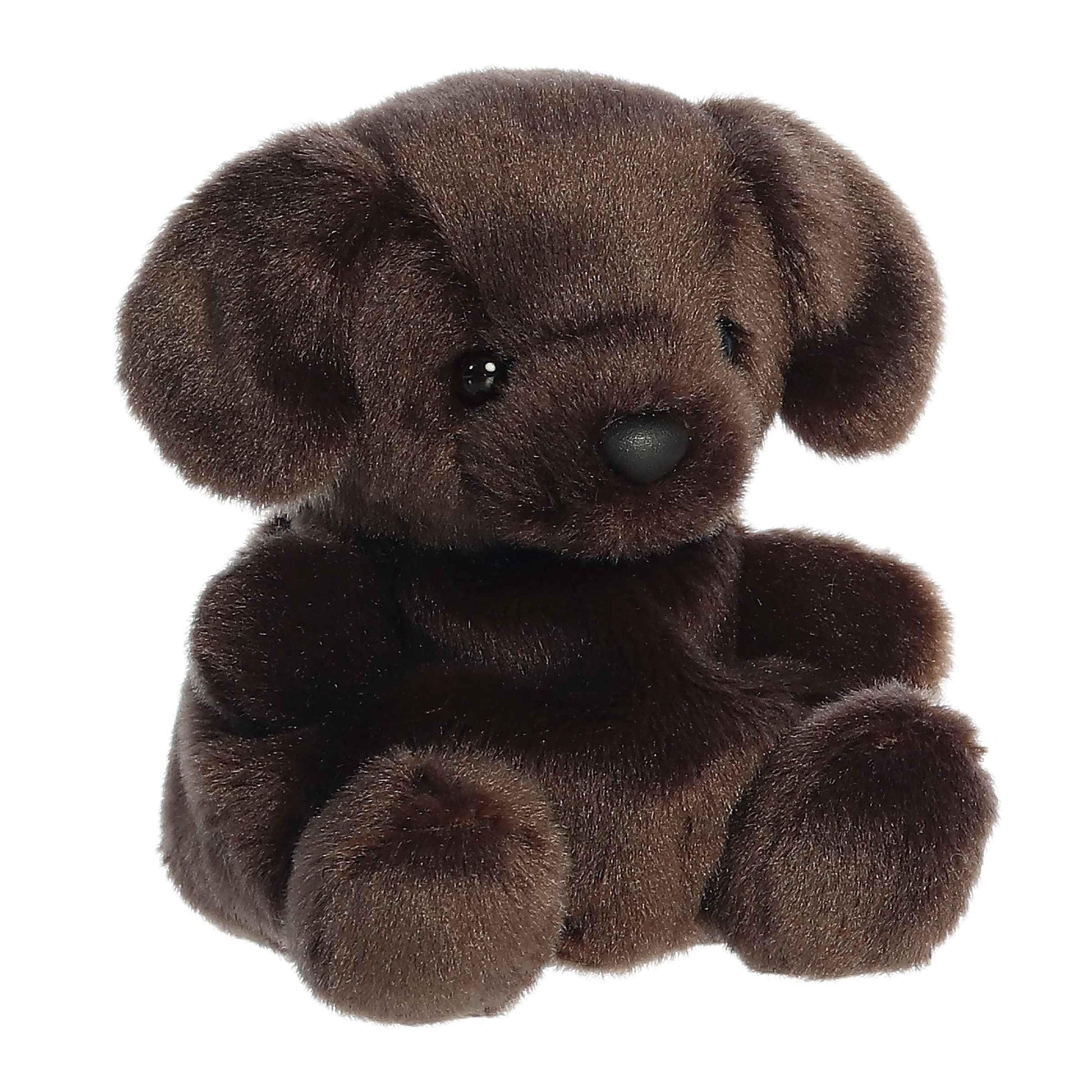 Aurora® Adorable Palm Pals™ Sienna Chocolate Lab™ Stuffed Animal - Fun Collectible Plush for Kids and Adult Collectors - Perfect for Decorating Rooms
