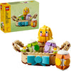 LEGO Easter Egg Basket Toy - Building Toy for Girls and Boys Ages 7+ - Seasonal Decorations Include a Chick, 3 Eggs and Spring Flowers - Creative Gift