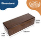 WE Games Double 6 Marbleized Dominoes in Magnetic Wooden Travel Box, Dominoes Set for Adults, White Color Double Six Domino with Marble Pattern