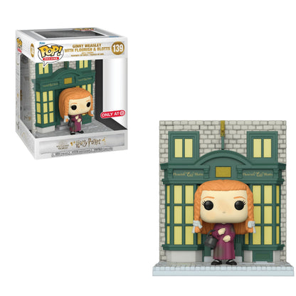 Funko Pop! Deluxe Harry Potter 139 Ginny Weasley with Flourish & Blotts (Special Edition)