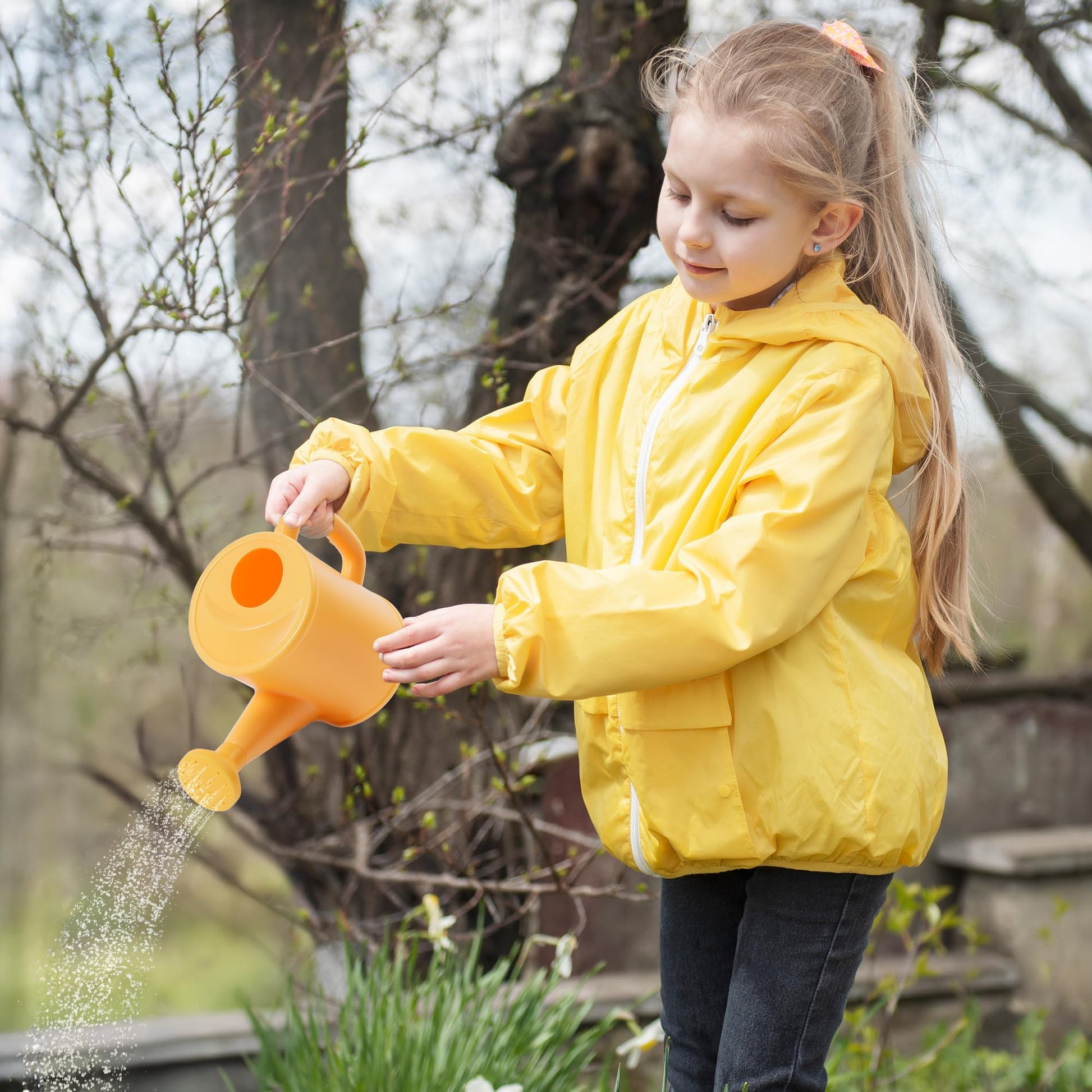 ROBOTIME Kids Gardening Tools, 17 PCS Toddler Gardening Set, Children's Gardening Tools, Metal Kids Gardening Set All in One Kit, Gardening Tools