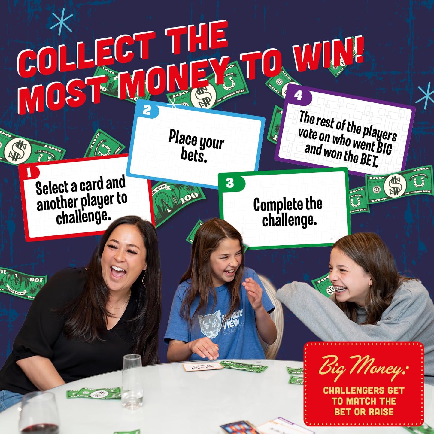 Go Big or Go Broke Family Party Card Game for Kids Ages 8+ EAP Toy & Games