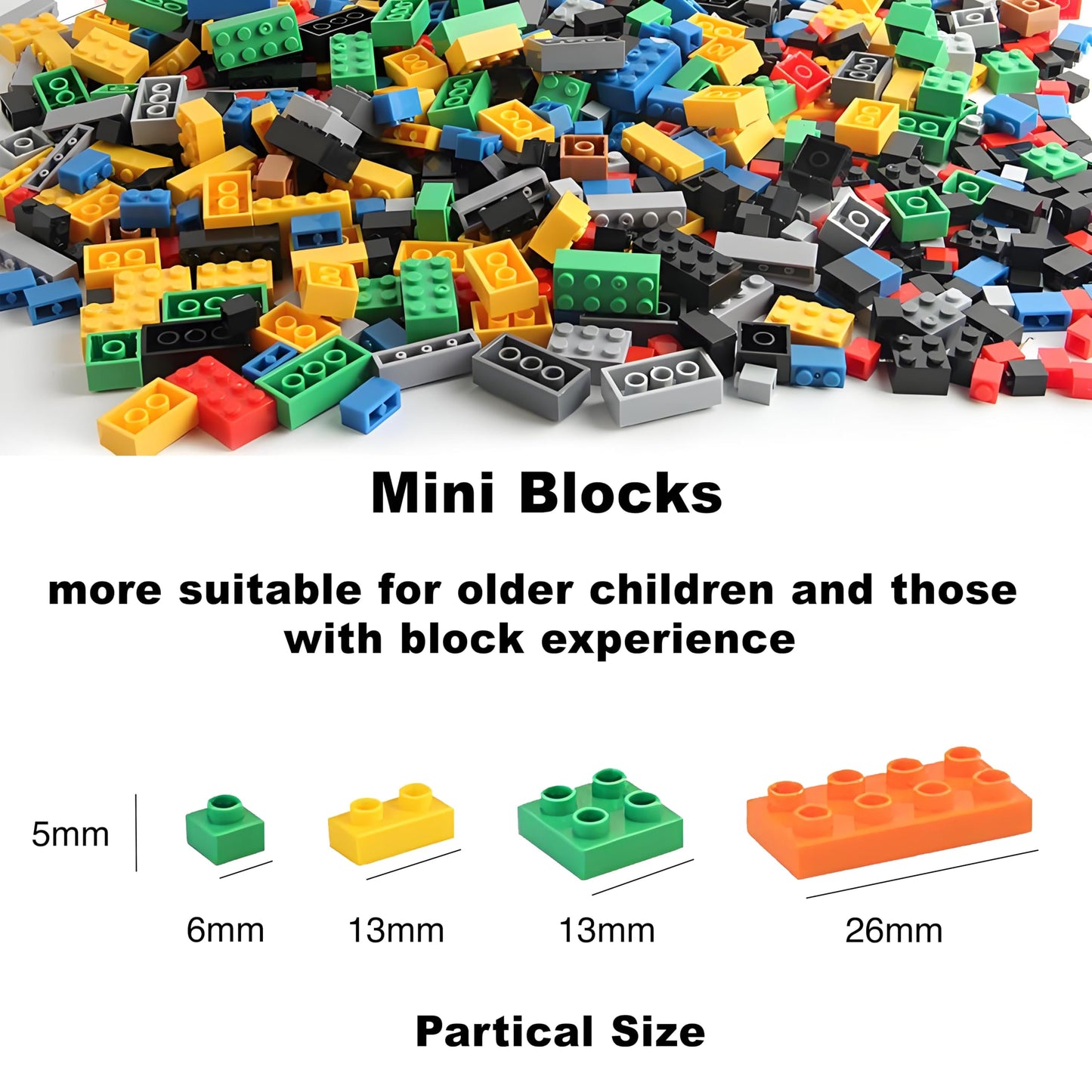 Conlinktion Flower Bouquet Guitar Building Blocks Set, 1125PCS Music Instruments Guitar Bricks Set, Gifts for Adults and Kids (bass)