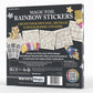 Marvin's Magic Foil Rainbow Stickers - 150 Pack - Kids Art Supplies