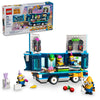 LEGO Despicable Me 4 Minions’ Music Party Bus, Creative Building Toy for Kids, Fun Despicable Me Toy Playset, Gift for Boys and Girls Aged 7 and Up,