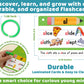 Bright Seed Phonics Flash Cards, Learn to Read, 120 Phonics Cards