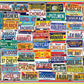 White Mountain 1000 Piece Jigsaw Puzzle State License, Vanity Plates