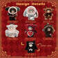Mckkymi Plush Blind Box,Maymei Christmas Weirdness Series Stuffed Blind Box Doll 1PC,Unique Designs Keychain & Bag Charm,Cute Anime Vinyl Plushies