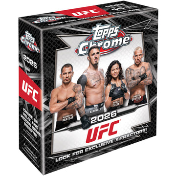 2026 Topps Chrome UFC - Factory Sealed - Mega Box