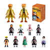 BLOKEES - Naruto Shippuden - Galaxy Version Wave 1: GV01-Ultimate Bond - Mystery Box Set - 9 Model Kits - Assembly Required - No Tools - No Cutting