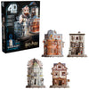 4D Build Harry Potter Diagon Alley Playset 3D Puzzle Model Kit for Adults