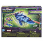 Marvel Avengers Mech Strike Monster NERF Captain America Monster Blast Shield Roleplay Toy with 3 NERF Darts, Toys for Kids Ages 5 and Up