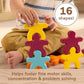 Fisher-Price Wood Montessori Stacking Shapes Learning Activity