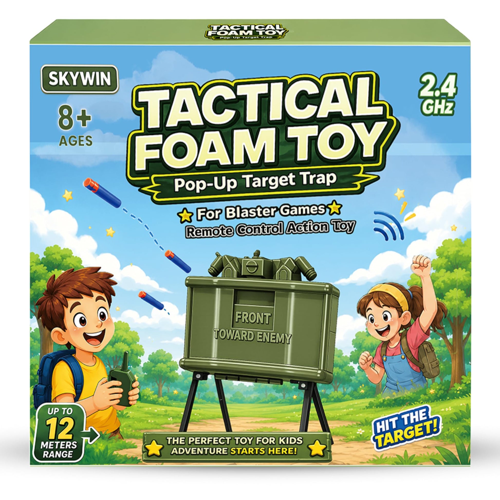 Skywin Toy Action Set for Play Games - 1 Pack - Green