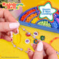 Rainbow Brite Jewelry Designer, Makes Over 20 Rainbow Friendship Bracelets, Includes Enamel Charms, Beads for Jewelry Making, Bead Storage Case