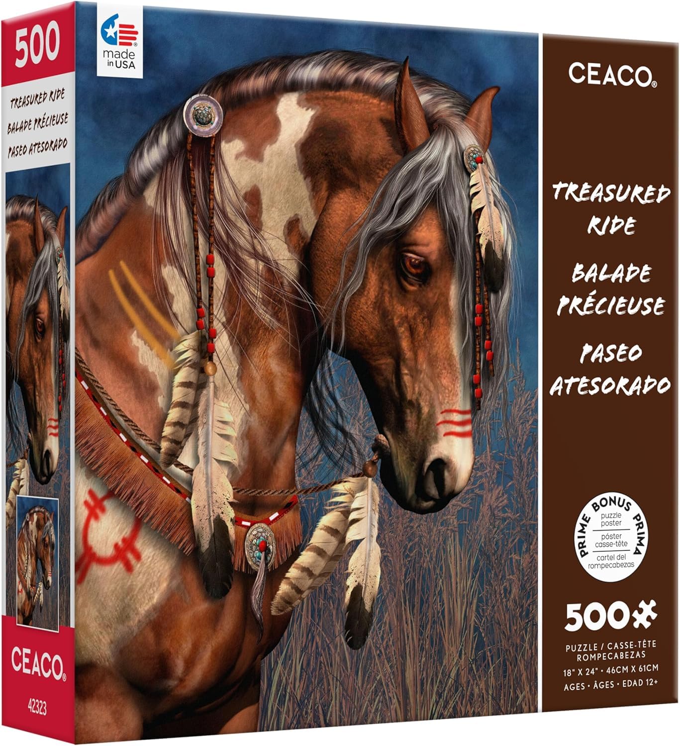 Ceaco - Treasured Ride - 500 Piece Jigsaw Puzzle for Adults