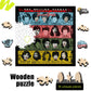 WOODLUX The Rolling Stones Wooden Jigsaw Puzzle-SomeGirls 300Pcs DecorGift