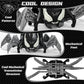 Agard Remote Control Spider Robot Toy (Black Grey)
