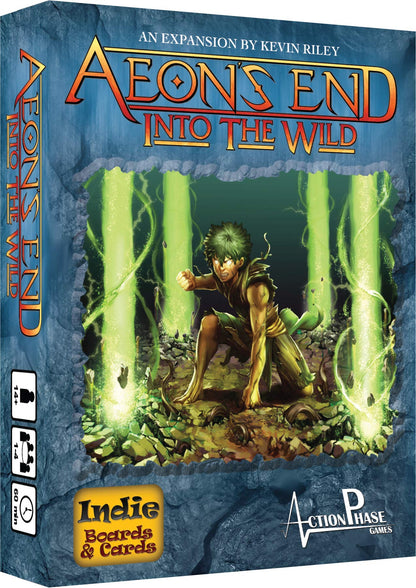 Aeon's End: Into The Wild - Cooperative Sci-Fi Fantasy Strategy Deck-Building Board Game for 1 to 4 Players, Ages 14+ by Indie Boards and Cards
