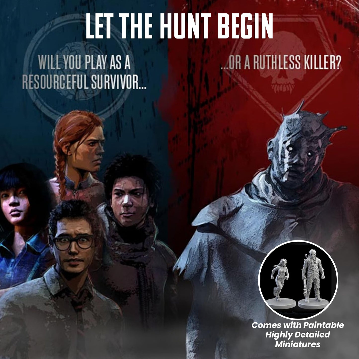 Level 99 Games Dead by Daylight: Gatekeeper Expansion - Horror Board Game, Strategy & Survival, Includes Miniatures