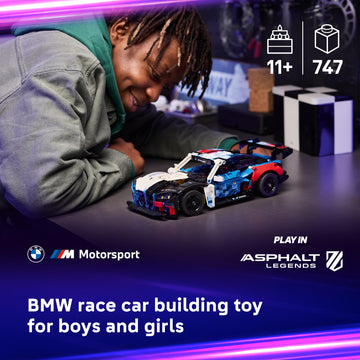 LEGO Technic BMW M4 GT3 EVO Race Car Toy - Building Toy for Boys & Girls, Ages 11+ - Model Car Display Kit for Bedroom Decor - Gift for Birthdays