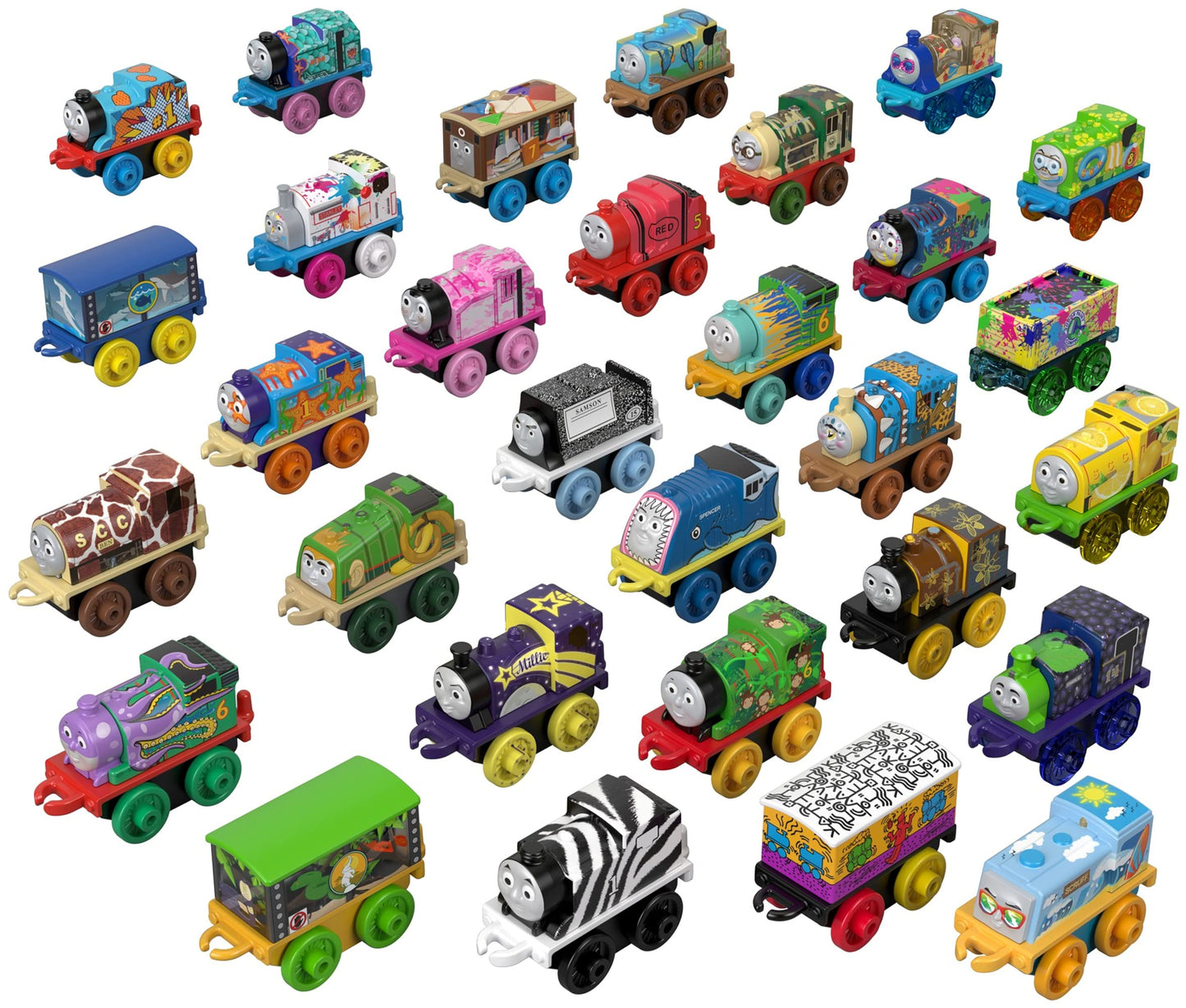Thomas & Friends MINIS Toy Trains 30 Pack Assortment