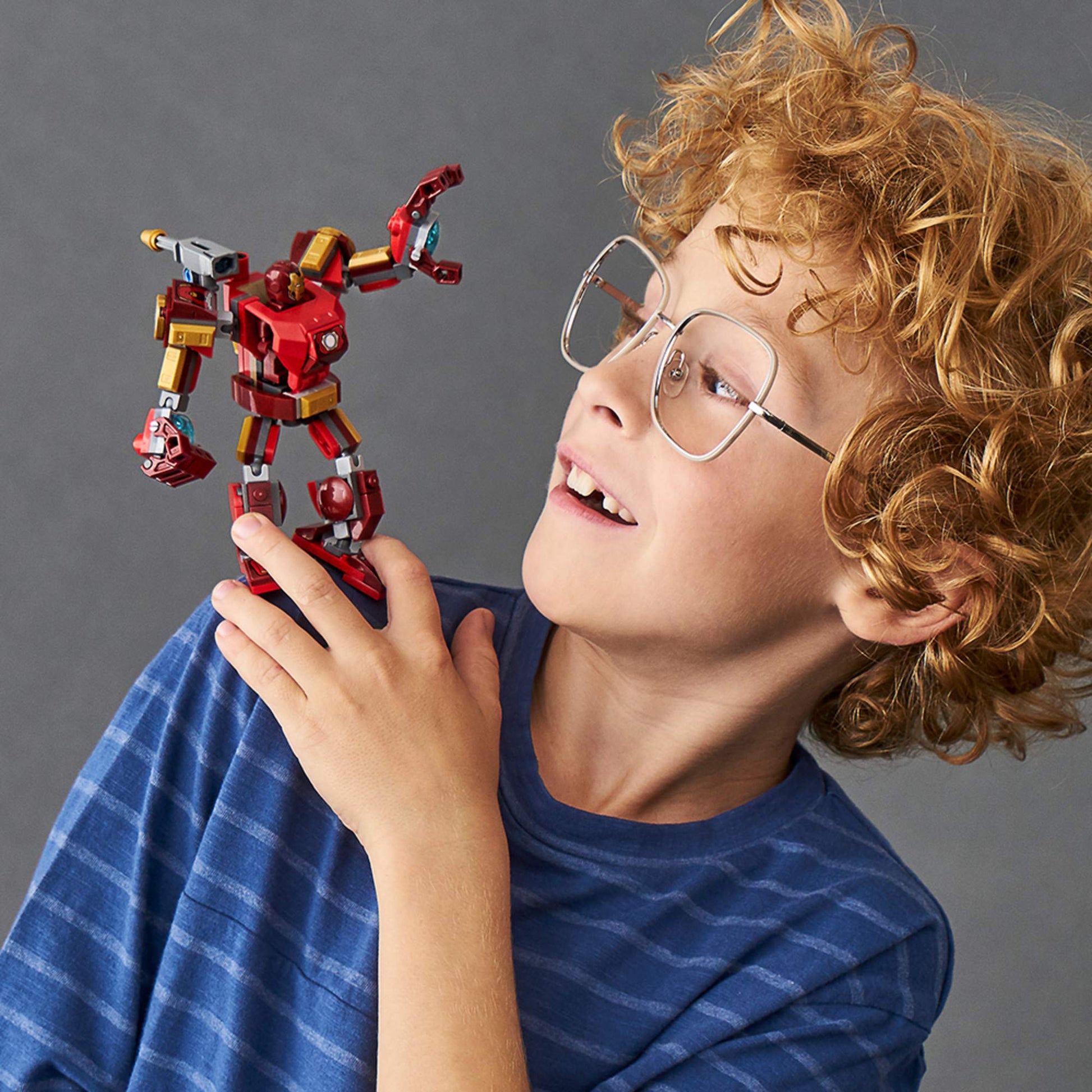 LEGO Marvel Avengers Iron Man Mech 76140 Kids' Superhero Mech Figure, Building Toy with Iron Man Mech and Minifigure, New 2020 (148 Pieces)