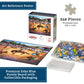 Boardwalk Sleepy Creek Rodeo 210 Piece Personal Puzzle, Jigsaw Puzzles with Premium Box, Horse Gifts for Adults, 6"x8"