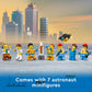 LEGO City Rocket Launch Center Building Toy Set 60351, NASA-Inspired Space Toy with Rocket, Launch Tower, Observatory, and Mission Control, Pretend