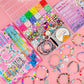 leitait Girls Toys Bracelet Making Kit -3400pcs Charm Jewelry Making Kit Supplies,Unicorn/Mermaid Crafts Birthday Christmas Gifts for Girls Ages 5 6 7