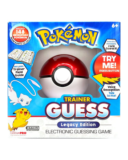 Pokemon Trainer Guess Legacy's Edition Toy, I Will Guess It! Electronic Voice Recognition Guessing Brain Game Pokemon Go Digital Travel Board Games