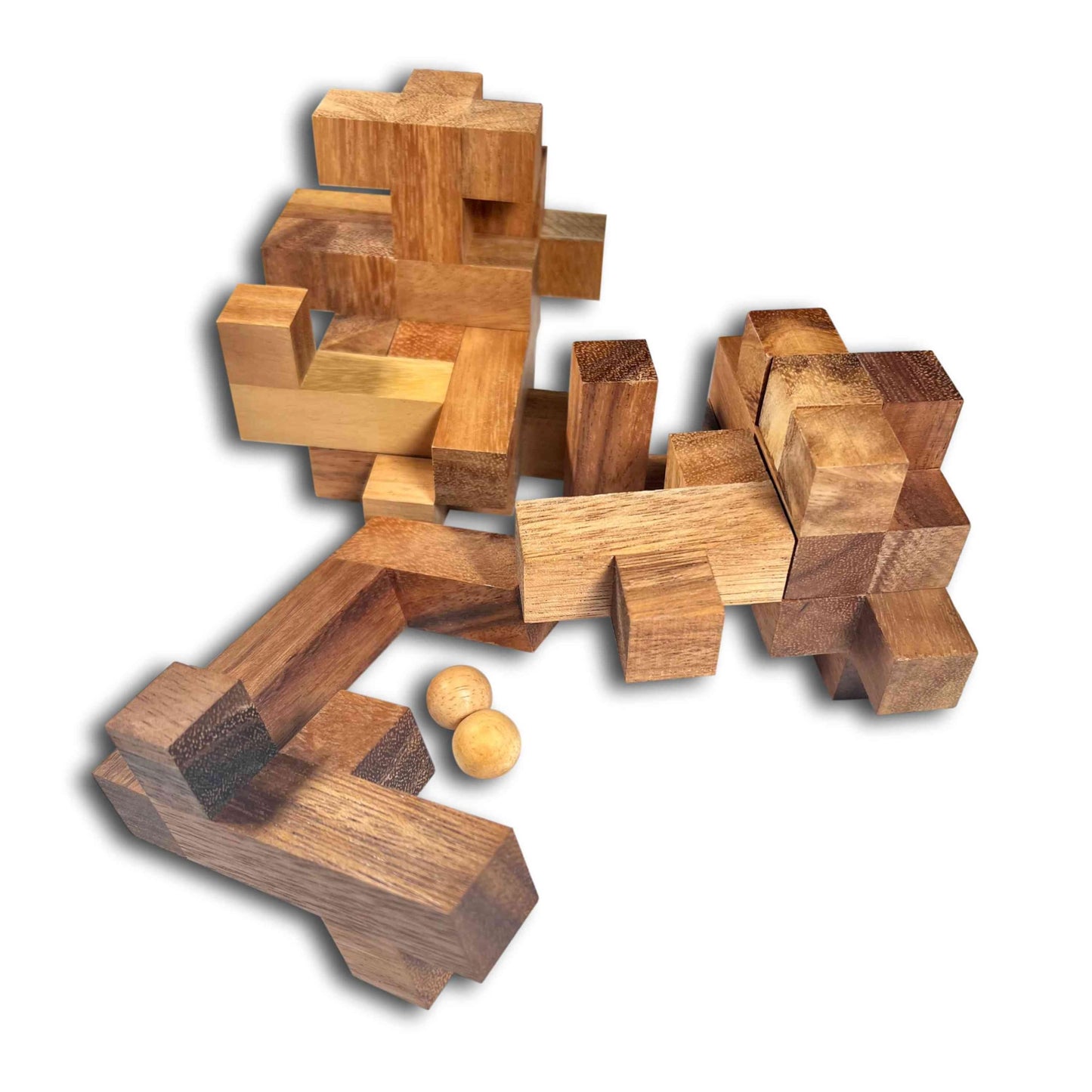 Ramube Octrahedron - an Extremely Difficult Wood Puzzle and Brain Teaser