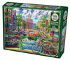 Cobble Hill 1000 Piece Puzzle - Amsterdam Canal - Sample Poster Included