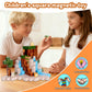 PenKooy 180PCS Magnetic Blocks Building Toys Set, Sensory Construction Toys Character Decor Toys Party Supplies Home Game