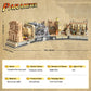 BuicraHub Temple Building Set Ideal for Adult, 5-in-1 Construction Toy Includes Gate, Three Levels and Holy Grail Scene Building Block, Birthday Gift