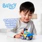 Bluey Bandit Surf Beach Toy Set, Exclusive 3" Poseable Bandit Figure Beach Toy Kit with Sunglasses, Quad Bike & Surfboard Accessories