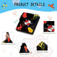 9 Pocket Card Binder,Trading Card Binder 900 Pockets,Card Collection Albums Holder,50 Removable Sleeves,Double Sided Pocket,with Zip and Portable