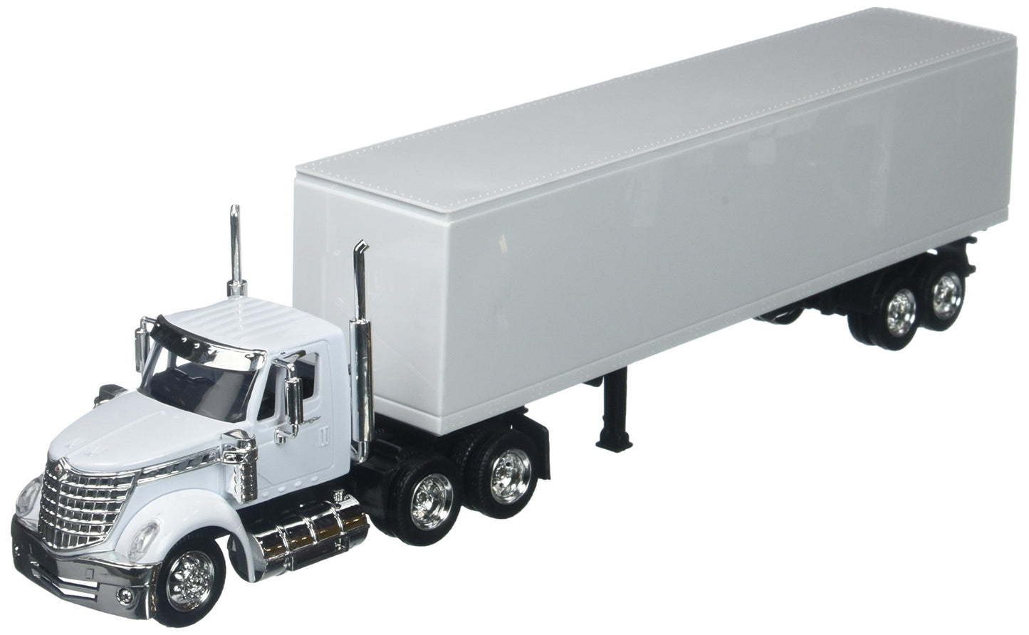 NewRay 1:43 Long Haul Trucker - International Lonestar (Plain White)