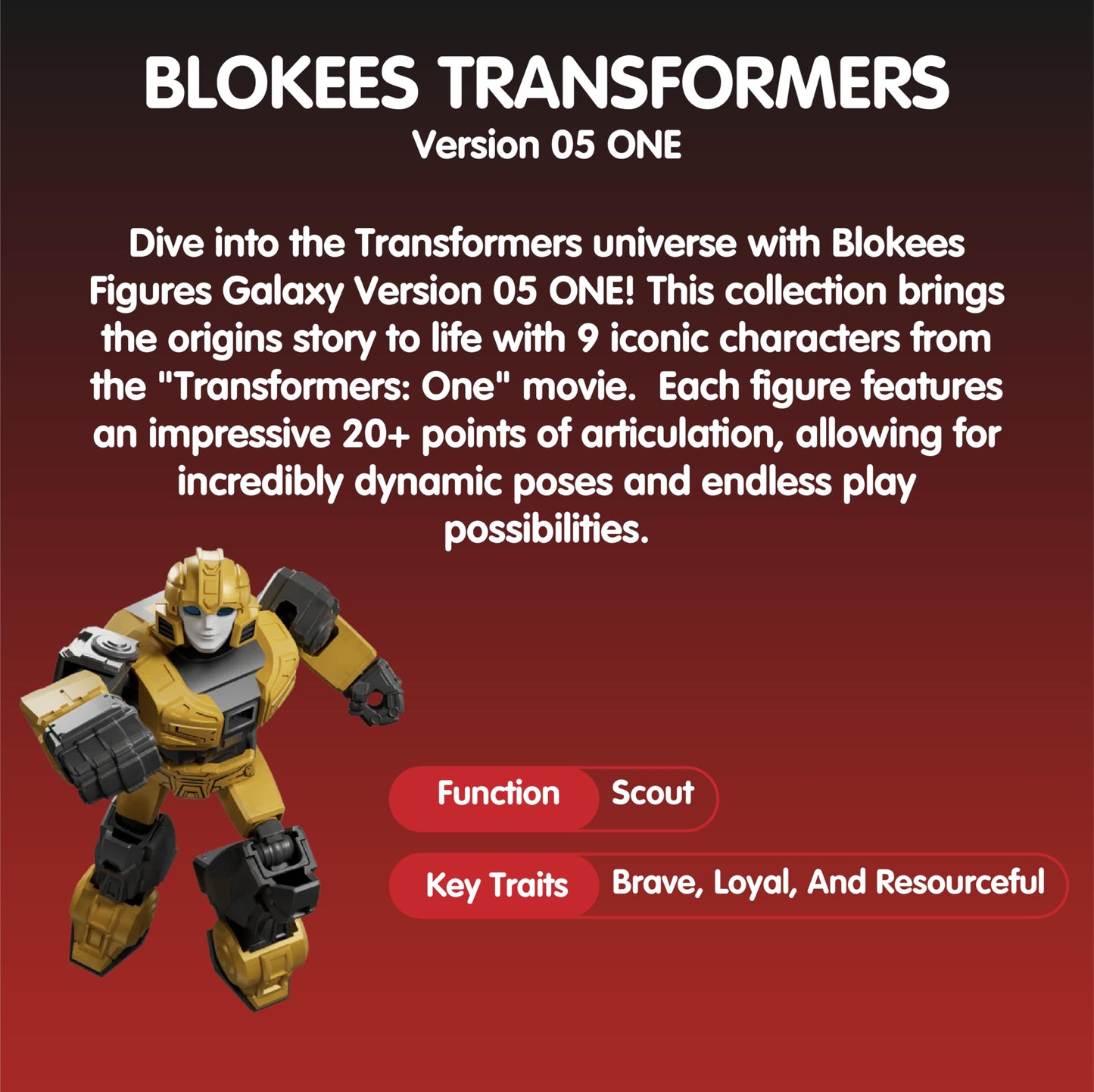 BLOKEES Transformers Galaxy Version 05 ONE